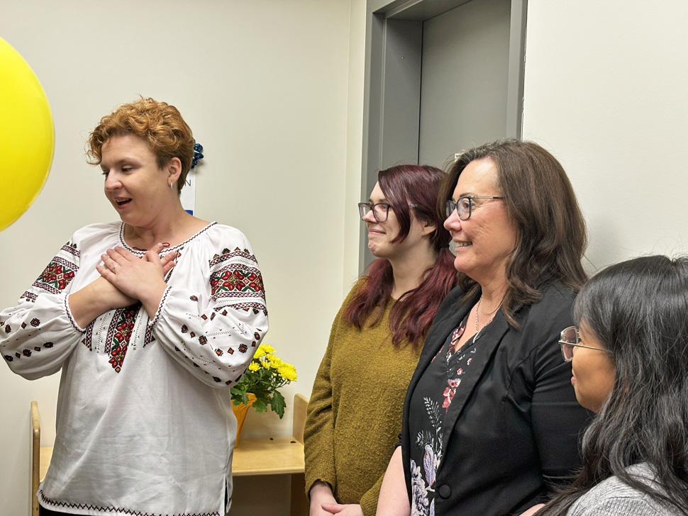 Ukrainian Book Corner officially open at Steinbach library ...